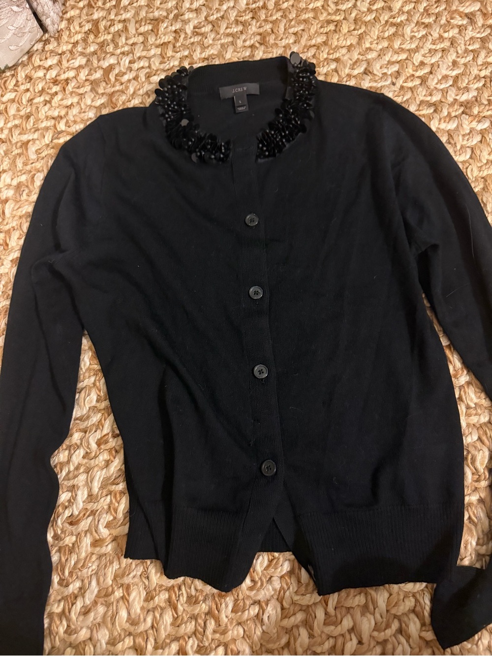 J. Crew Embellished Jackie Coquette
Cardigan Sweater - Picture 3 of 3